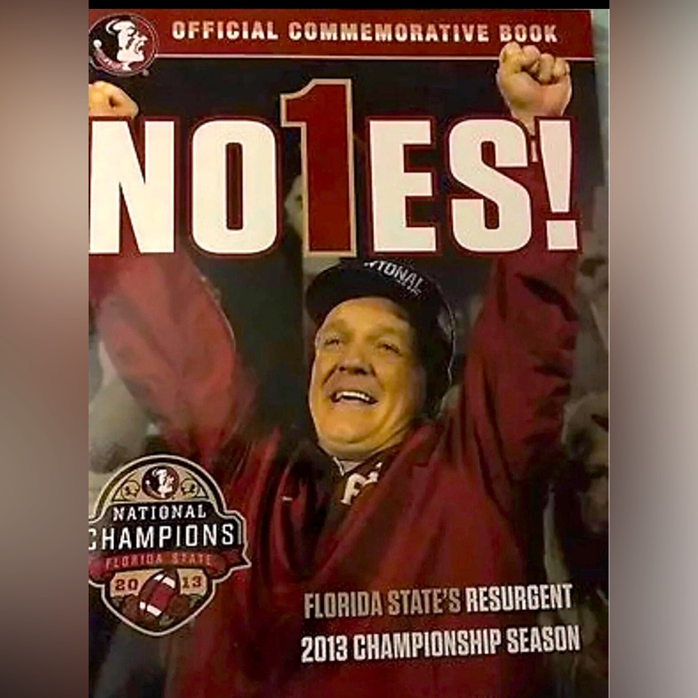 Florida State FSU Seminoles 2013 BCS National Championship Football Yearbook NWT
